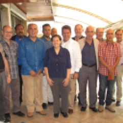 Asistentes al Café Croissant "Infraestructura Ferroviaria en Venezuela"